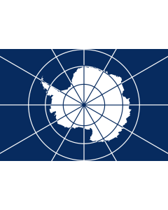 Fahne: Flagge: Antarctic Treaty | Traité sur l Antarctique | Tratado Antártico | Banniel Feur-emglev Antarktika | Флаг Договора об Антарктике