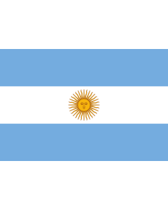 Fahne: Flagge: Argentinien