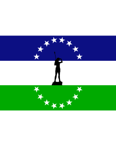 Fahne: Flagge: Rio negro no oficial | Usada extraoficialmente en la provincia de rio negro