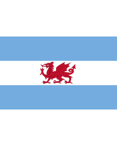 Fahne: Flagge: Welsh colony in Patagonia | Colonia Galesa de la Patagonia. Más información | Porth Madryn  Y Wladfa