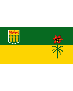 Fahne: Flagge: Saskatchewan