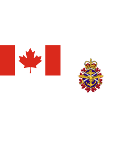 Fahne: Flagge: Canadian Forces | Joint service flag of the Canadian Forces
