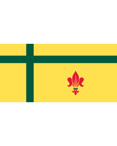 Fahne: Flagge: Fransaskois