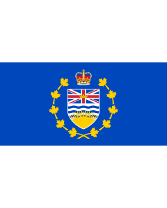 Fahne: Flagge: Lieutenant-Governor of British Columbia | Lieutenant-gouverneur de Colombie-Britannique