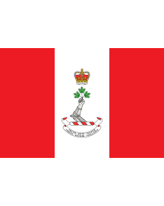 Fahne: Flagge: Royal Military College of Canada | Royal Military College of Canada RMC; which was used to help create the current Canadian