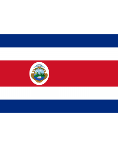 Fahne: Flagge: Costa Rica