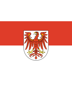 Fahne: Flagge: Brandenburg