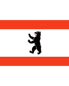 Fahne: Flagge: Berlin