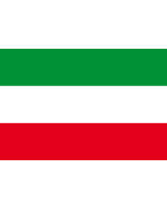 Fahne: Flagge: Nordrhein-Westfalen