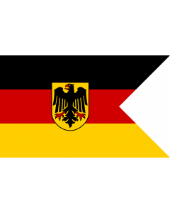 Fahne: Flagge: Deutsche Konsular-Flagge