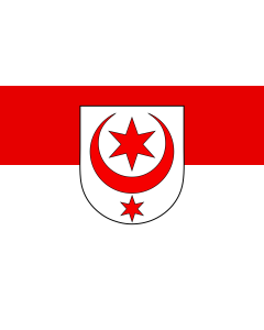 Fahne: Flagge: Stadt Halle  Saale