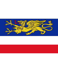 Fahne: Flagge: Hansestadt Rostock