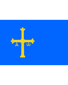 Fahne: Flagge: Asturias