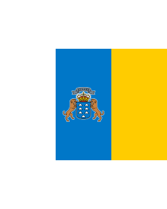Fahne: Flagge: Kanarischen Inseln