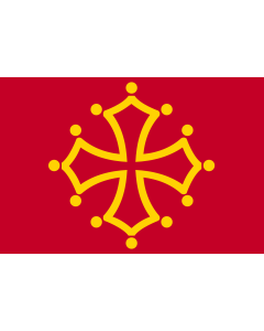 Fahne: Flagge: Midi-Pyrénées