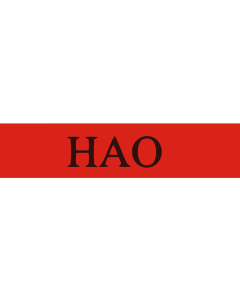 Fahne: Flagge: Hao