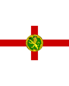 Fahne: Flagge: Alderney | Couleu de Aurni