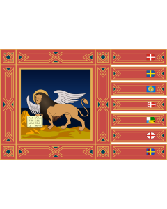 Fahne: Flagge: Venetien