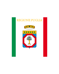 Fahne: Flagge: Apulien