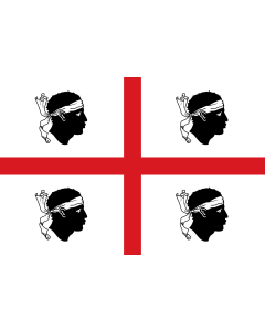 Fahne: Flagge: Sardinia