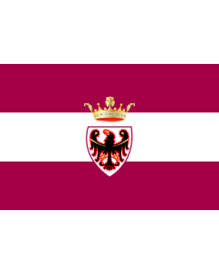 Fahne: Flagge: Provinz Trento