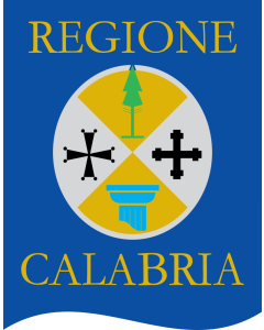 Fahne: Flagge: Calabria Gonfalone