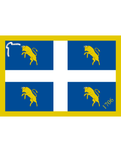 Fahne: Flagge: Turin | Official flag of city of Turin | Ufficiale di Torino