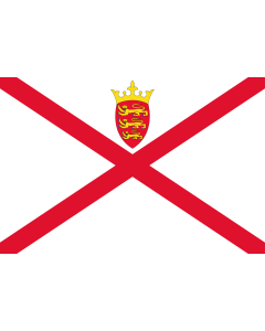 Fahne: Flagge: Jersey (Kanalinsel)