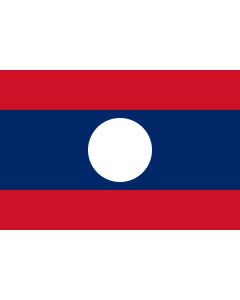 Fahne: Flagge: Laos