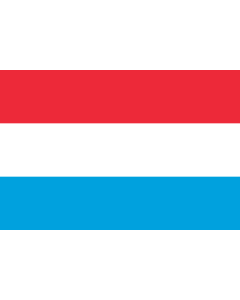 Fahne: Flagge: Luxemburg