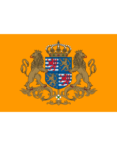 Fahne: Flagge: Standard der Großherzog von Luxemburg