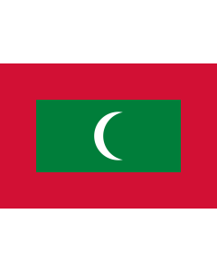 Fahne: Flagge: Malediven