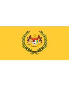 Fahne: Flagge: Supreme Head of Malaysia | Yang di-Pertuan Agong / بنديرا يڠ د-ڤرتوان اݢوڠ