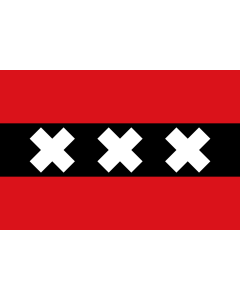 Fahne: Flagge: Amsterdam