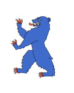 Fahne: Flagge: Buskerud