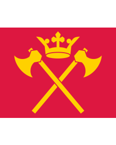 Fahne: Flagge: Hordaland