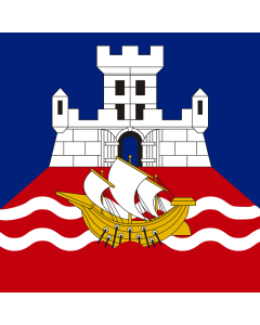Fahne: Flagge: Belgrade, Serbia | My attempt to draw the city flag
