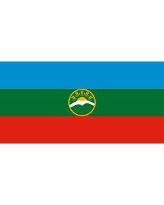 Fahne: Flagge: Karatschai-Tscherkessien