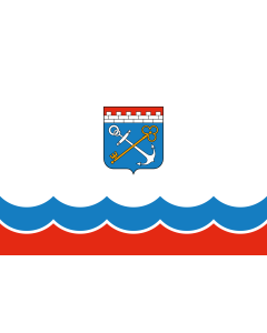 Fahne: Flagge: Oblast Leningrad
