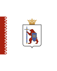 Fahne: Flagge: Republik Mari El