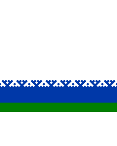 Fahne: Flagge: Autonome Kreis der Jamal-Nenzen 