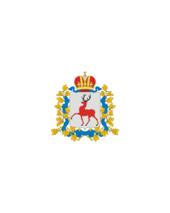 Fahne: Flagge: Oblast Nischni Nowgorod