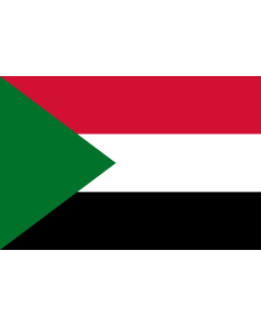 Fahne: Flagge: Sudan