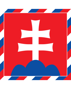 Fahne: Flagge: President of Slovakia | Штандар прэзыдэнта Славацкай рэспублікі | Barjak predśednika Slovačke Republike | Prezidenta Slovenské republiky | Štandarda prezidenta Slovenskej republiky Štandarda prezidenta Slovenskej republiky má podobu červené