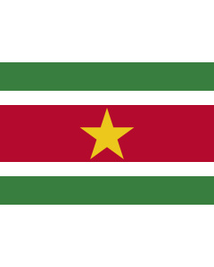 Fahne: Flagge: Suriname