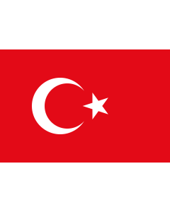 Fahne: Flagge: Türkei