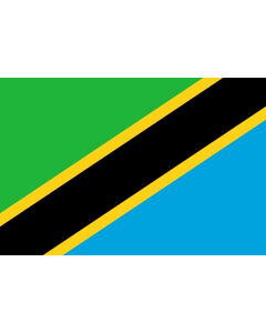 Fahne: Flagge: Tansania, Vereinigte Republik