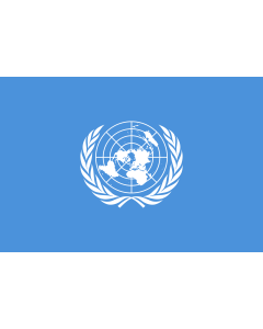 Fahne: Flagge: Vereinten Nationen, UN, UNO