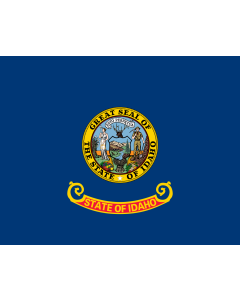 Fahne: Flagge: Idaho