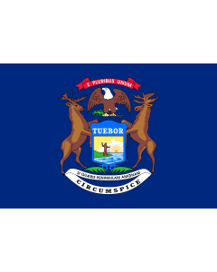Fahne: Flagge: Michigan